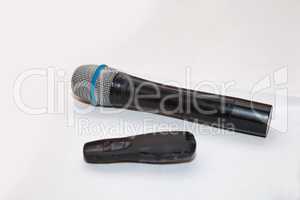 Microphone and laser pointer