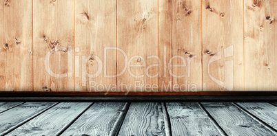 Composite image of grey parquet