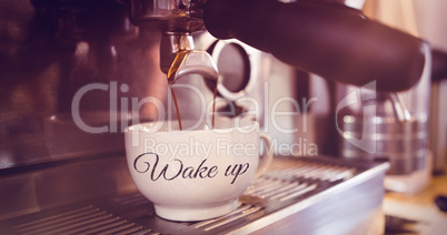 Composite image of wake up