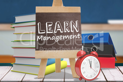 Composite image of learn management