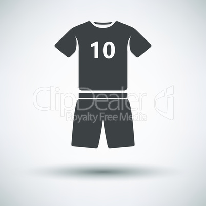 Soccer uniform icon