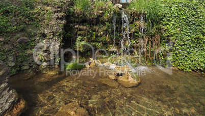 Rivulet with cascade