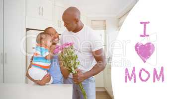 Composite image of mothers day greeting