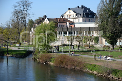 Saale in Bad Kissingen