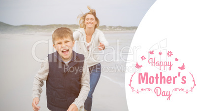 Composite image of mothers day greeting