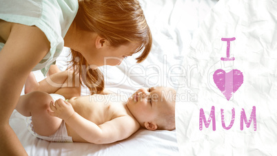 Composite image of mothers day greeting