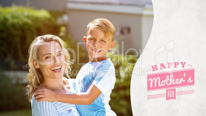 Composite image of mothers day greeting