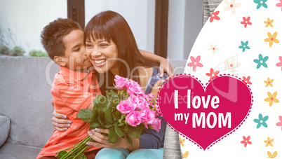 Composite image of mothers day greeting