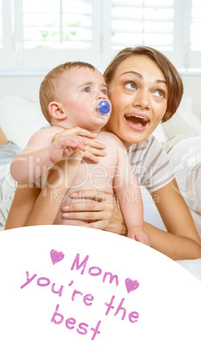 Composite image of mothers day greeting