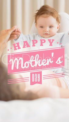 Composite image of mothers day greeting