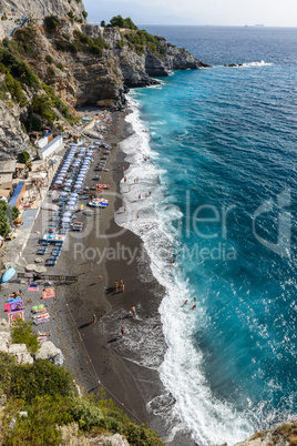 The coast of Bergeggi