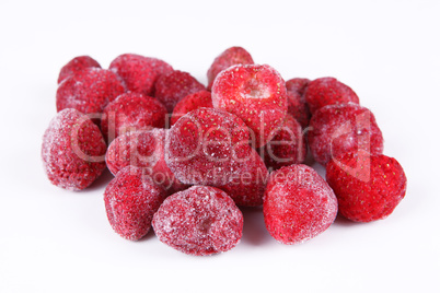 gefrorene Erdbeeren gefrorene Erdbeeren