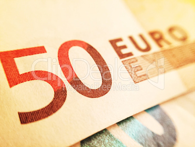 Fifty euro banknote