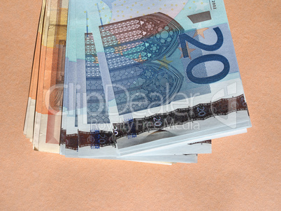 Fifty and Twenty Euro notes