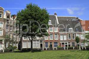 Begijnhof in Amsterdam, Netherlands