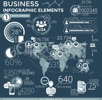 Business Infographic Elements