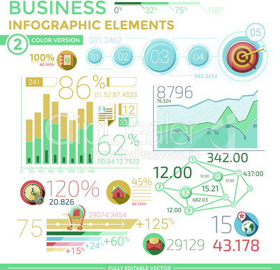 Business Infographic Elements