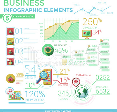 Business Infographic Elements