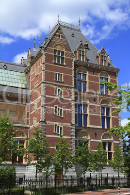 The Rijksmuseum in Amsterdam