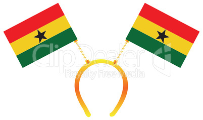 Headgear flag Ghana