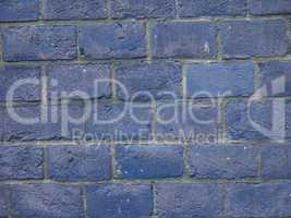 blue brick wall background