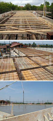 Concrete construction phases