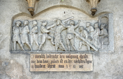 Inschrift in Regensburg