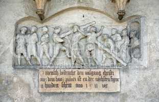 Inschrift in Regensburg