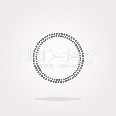 vector glossy web buttons with abstract circles. Web Icon Art. Graphic Icon Drawing