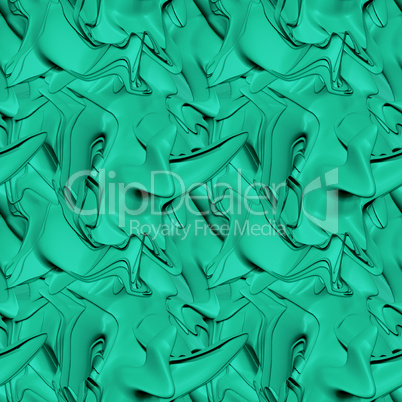 Seamless pattern on canvas