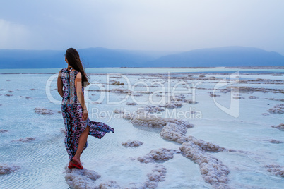 Girl at the Dead Sea