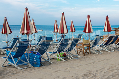 Umbrella in a Beach Resort