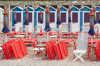 Umbrella in a Beach Resort