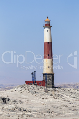 Leuchtturm am Diaz Point, Namibia, Lighthouse at Diaz Point, Nam