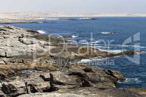 Küste am Diaz Point, Namibia, Afrika, coastline at Diaz Point,