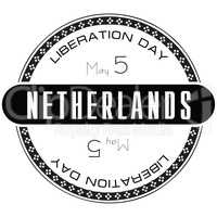 Stamp Liberation Day Netherlands