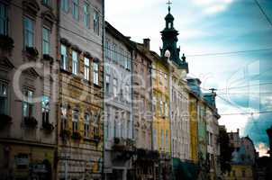 Lviv, Ukraine, view from city hall