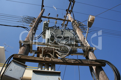 Stromversorgung auf Kreta