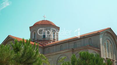 Big Christian Church in Peraia, Greece