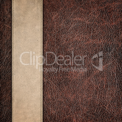 bicolor leather vintage background