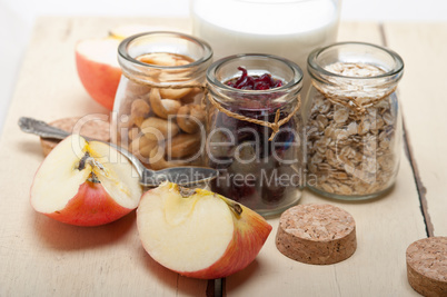 healthy breakfast ingredients