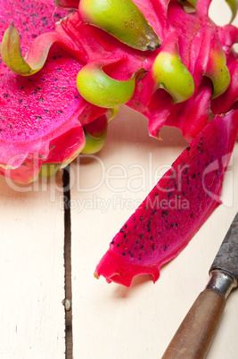 fresh dragon fruit