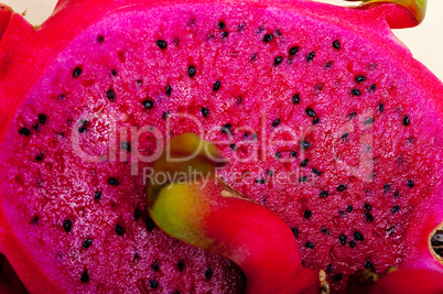 fresh dragon fruit