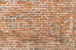 Masonry in an old fortress wall.