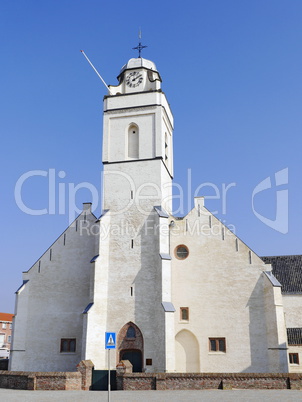 Andreaskerk am Strand von Katwijk