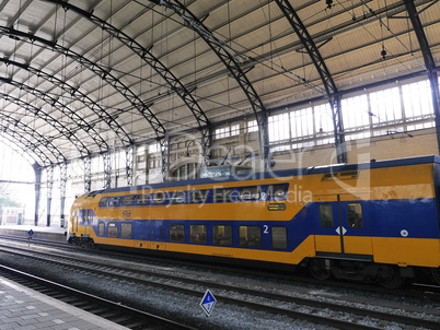 Bahnhof in Haarlem