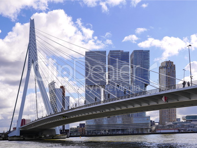 Erasmusbrücke in Rotterdam