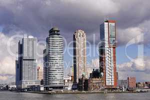 Hochhausarchitektur in Rotterdam