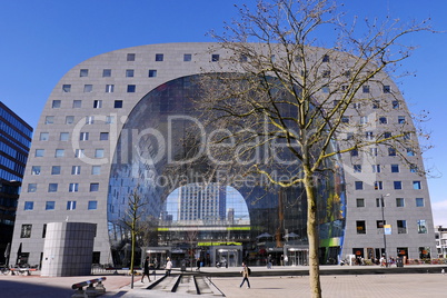 Moderne Markthalle in Rotterdam