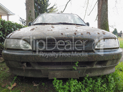 Abandoned car vehicle